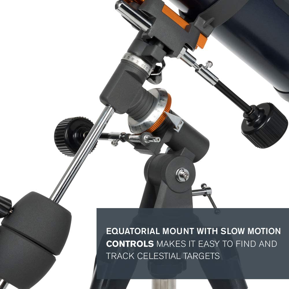 Telescope Reflector 130 - 2026 4. Телескоп Celestron AstroMaster 130EQ